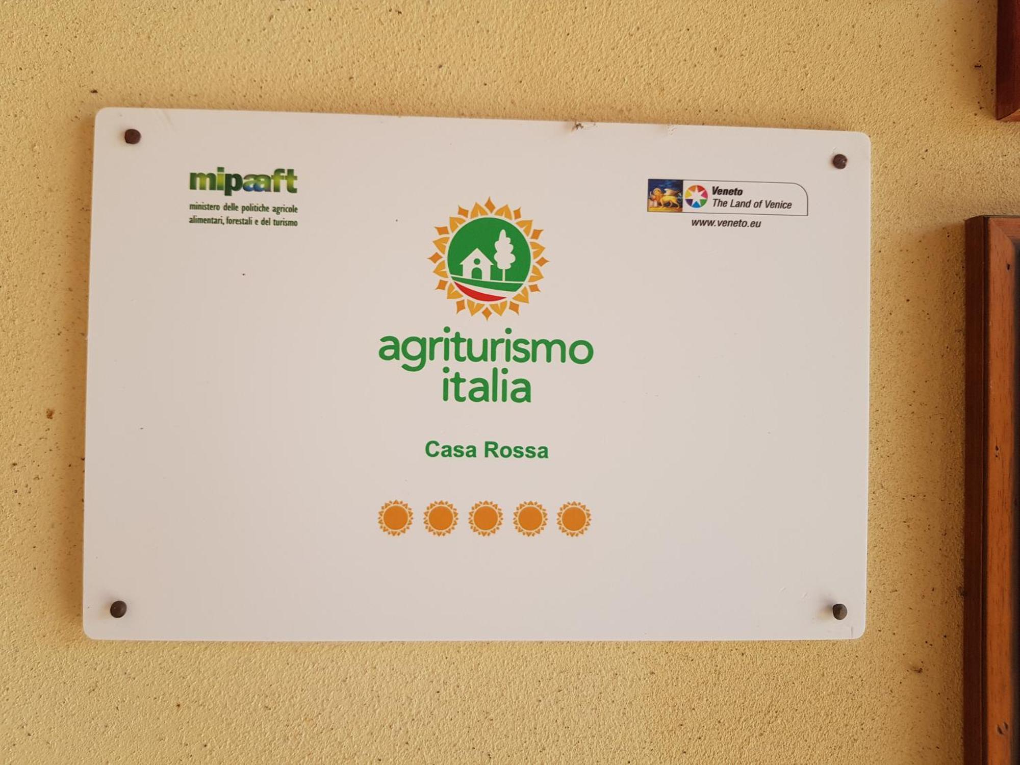 Agriturismo Casa Rossa Postioma Экстерьер фото